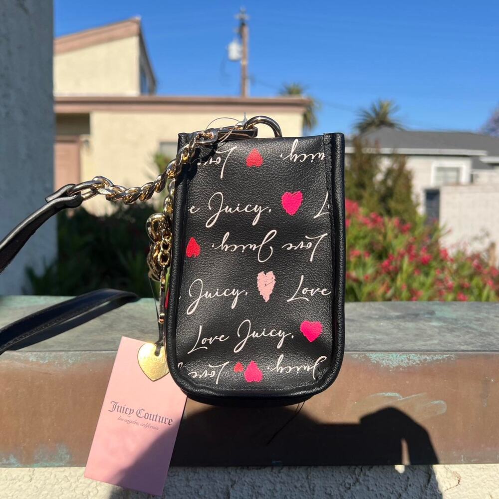 Juicy Couture Mini Tote Black Handbag - Picture 3 of 8